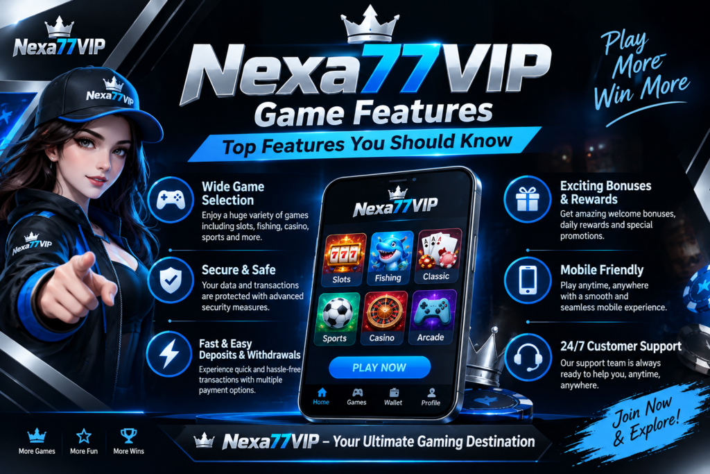 Nexa77VIP Game Top Features